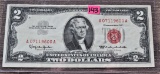 1963 Red Seal $2 Note