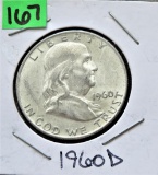 1960-D Franklin Half