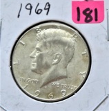 1969-P Kennedy Half