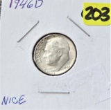 1946-D Roosevelt Dime