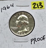 1964 Proof Washington Quarter