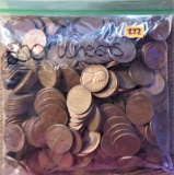 300 Wheat Cents