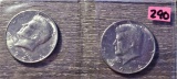 1974, 1974-D Kennedy Half Dollars