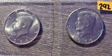 (2) 1989-D Kennedy Half Dollars