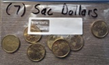 (7) Sacagawea Dollars