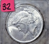 1923 Peace Dollar