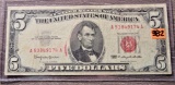 1963 Red Seal $5 Certificate