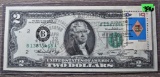 1976 $2 Bill First Day Issue Cancellation