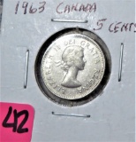 1963 Canada 5 Cent