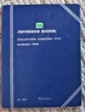 1962 #2 Jefferson Nickel Collection Book