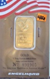 Engelhard 999.9 Find Gold 1 Troy oz