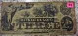 Nebraska Bank of Desoto $3 Bill