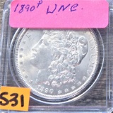 1890-P Morgan Dollar