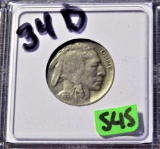 1934-D Buffalo Nickel