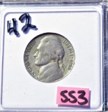 1942 Buffalo Nickel