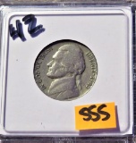 1942 Buffalo Nickel