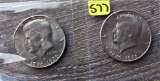 (2) 1776-1976 D Kennedy Half Dollars