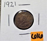 1921 Canadian Small Cent