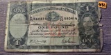 Old Australia One Pound Bank Note