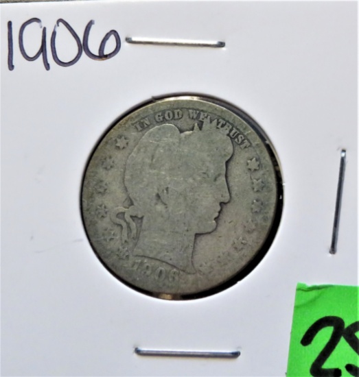 1906 Quarter Dollar