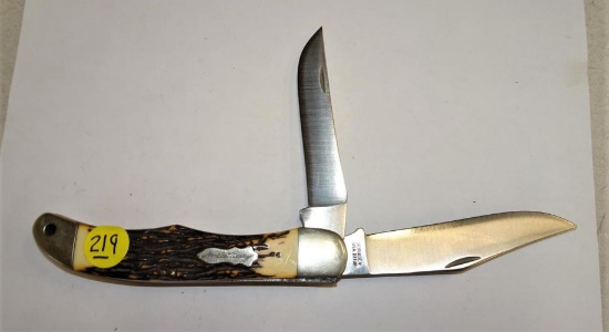 Schrade Uncle Henry 2-Blade 4" Blade #227UH Folding Knife