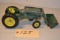 JD diecast tractor & frontend loader