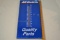 Metal AC Delco thermometer