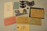 Misc. Military memorabilia