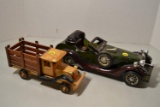 Heritage Mint wood car and pickup