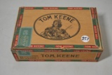 Tom Keene cigar box