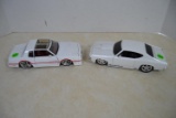 2 diecast Chevy cars