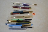 15 advertising pens & pencils
