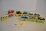 8 matchbox vehicles & 1 tonka dune buggy