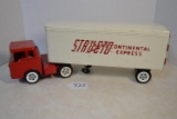 Structo metal truck and trailer