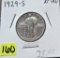 1929-S Standing Quarter Dollar