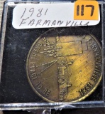 1981 Farmanville Coin