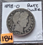 1898-O Barber Half Dollar