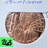 Trumpinator 1oz Copper Coin