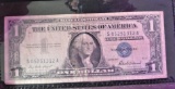 1957 $1 Blue Stamp
