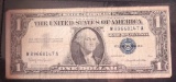 1957 B $1 Series Blue Stamp