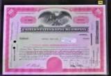 1969 Collection Shares Certificate
