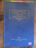 1965 Twenty-Second Edition Handbook of US Coins