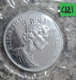 1996 Elizabeth 2 Gibraltar Silver