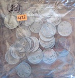 (28) Buffalo Nickels