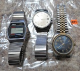 3 Wrist Watches