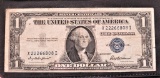 1935F $1 Blue Stamp