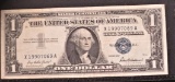 1957 $1 Blue Stamp