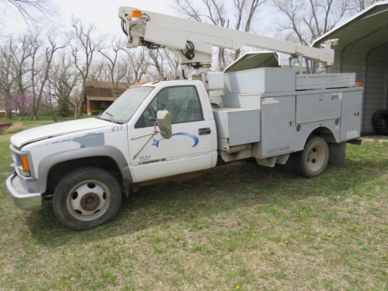 1999 Chevy Boom Truck 0 Alltech AT 200A Boom