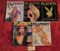 Playboy Jan, Mar, Aug, Sep 84, Nov 85