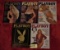 Playboy Jan, Feb, Mar, Aug, Sep 84